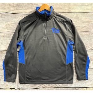 University of Pittsburgh Panthers Mens Quarter Zip Size Medium
